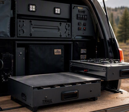 Vehicle upgrades for overland rigs, trucks, off-road vehicles